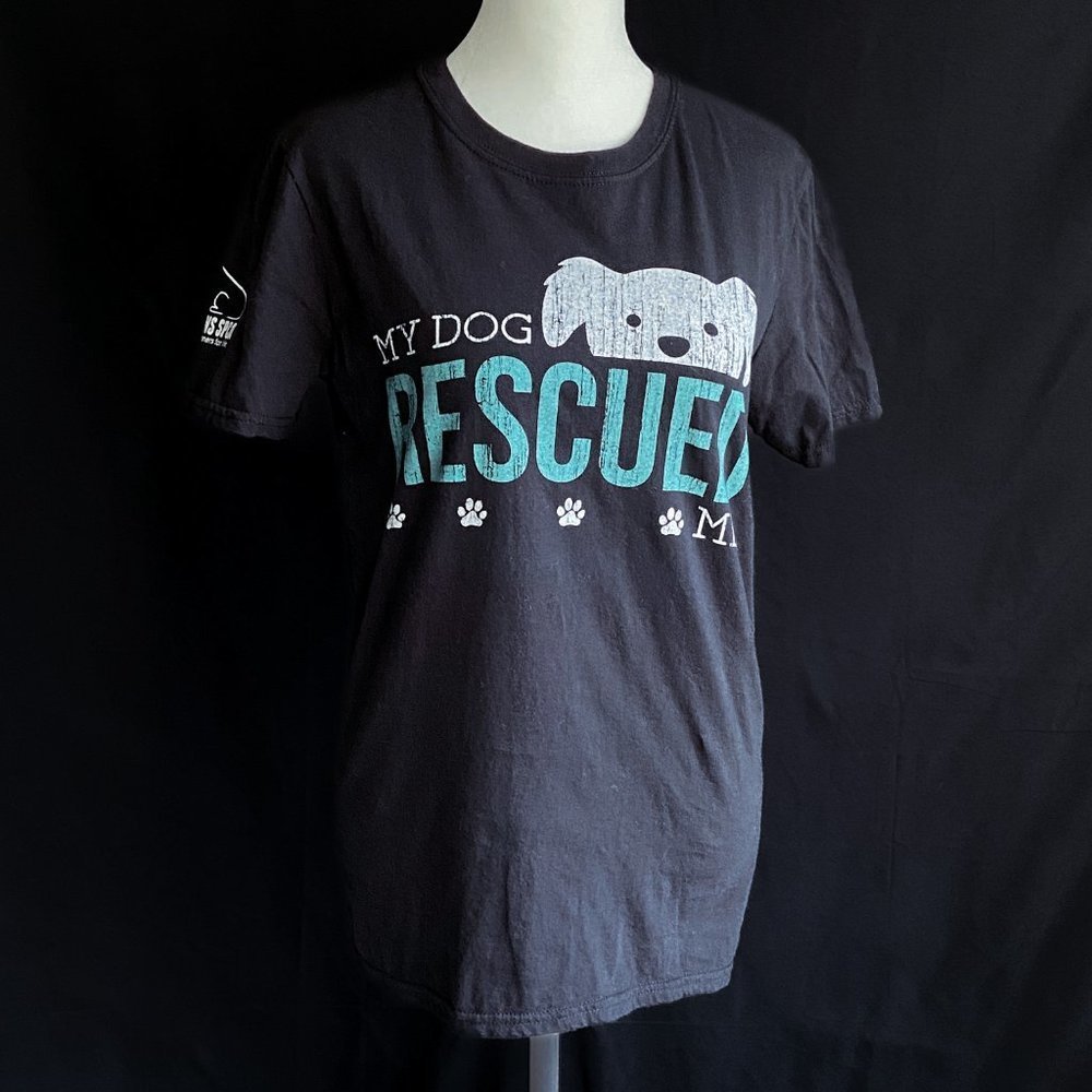 My Dog Rescued Me Great Plains SPCA T-Shirt - Picture 1 of 4